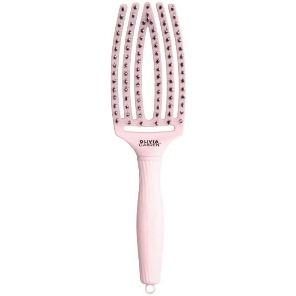 Brosse Fingerbrush Care Iconic Pastel Pink taille M Olivia Garden Brosse Fingerbrush Care Iconic Pastel Pink taille M Olivia Garden