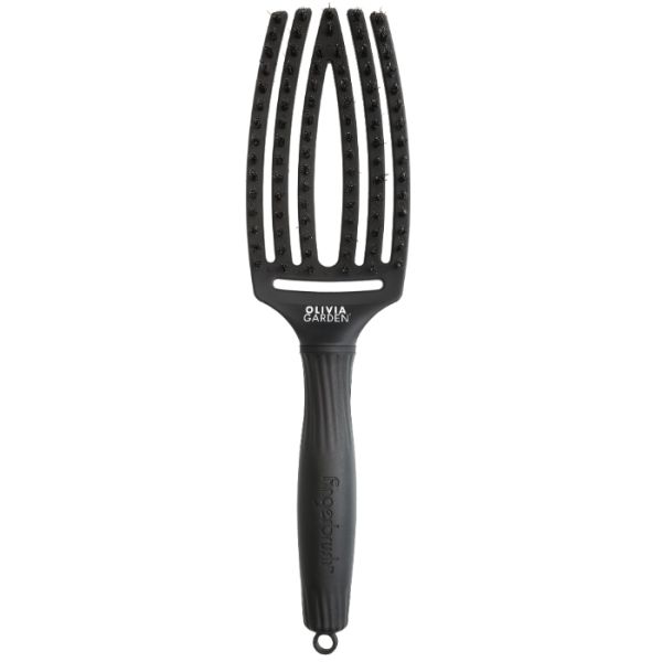Brosse Fingerbrush Care Iconic Full Black taille M OliviaGarden Brosse Fingerbrush Care Iconic Full Black taille M OliviaGarden