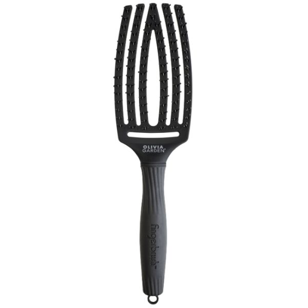 Brosse Fingerbrush Care Iconic Double poils black taille M Olivia Garden Brosse Fingerbrush Care Iconic Double poils black taille M Olivia Garden