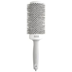 Brosse brushing Expert Blowout Speed nylon ondulé blanc & gris 55mm Olivia Garden