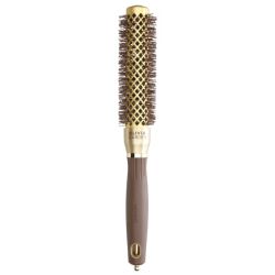 Brosse brushing Expert Blowout Speed nylon ondulé doré & marron 25mm Olivia Garden