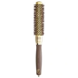 Brosse brushing Expert Blowout Speed nylon ondulé doré & marron 25mm Olivia Garden