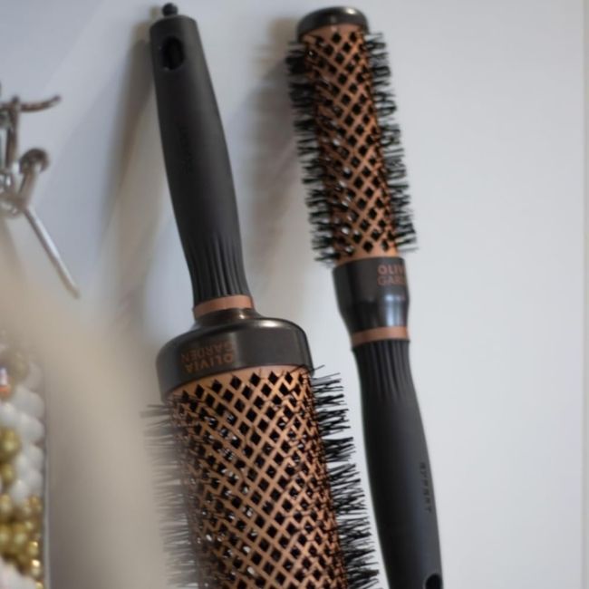 Brosse brushing Expert Blowout Heat poils Nylgard 25mm Olivia Garden