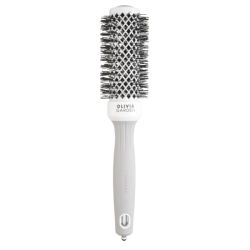 Brosse brushing Expert Blowout Shine blanc & gris 35mm Olivia Garden