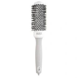 Brosse brushing Expert Blowout Shine blanc & gris 35mm Olivia Garden