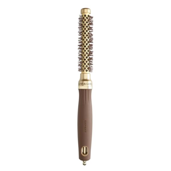 Brosse brushing Expert Blowout Shine ondulé doré & marron 15mm Olivia Garden Brosse brushing Expert Blowout Shine ondulé doré & marron 15mm Olivia Garden