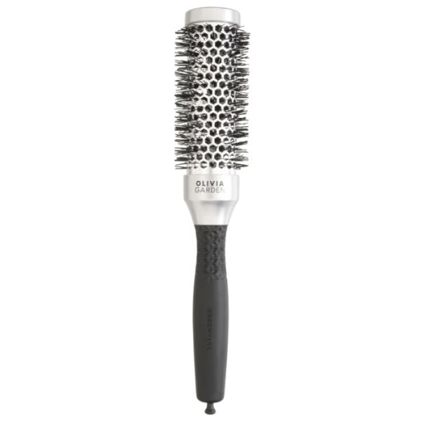 Brosse brushing Essential Blowout classic nylon argent 35mm Olivia Garden Brosse brushing Essential Blowout classic nylon argent 35mm Olivia Garden
