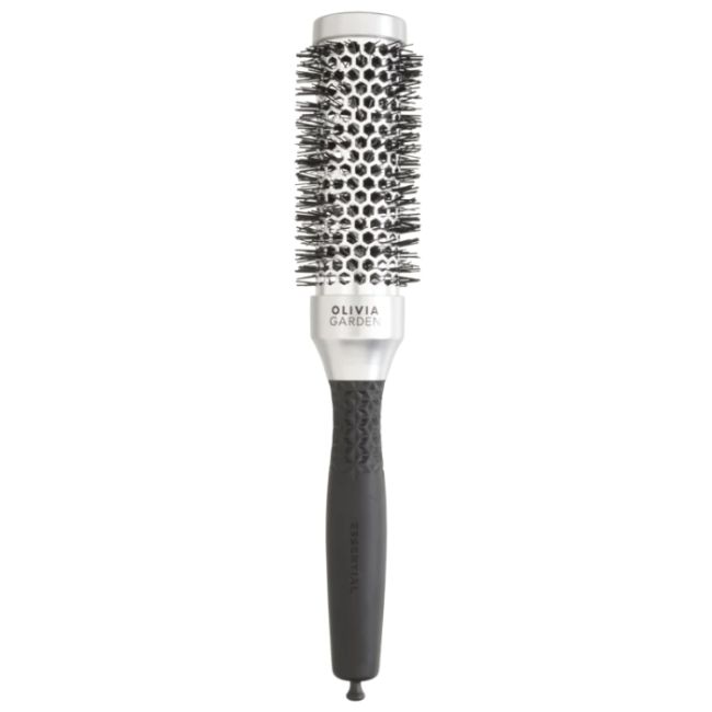 Brosse brushing Essential Blowout classic nylon argent 35mm Olivia Garden