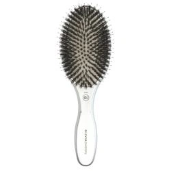 Brosse Expert Care Oval poils de sanglier & nylon argent Olivia Garden