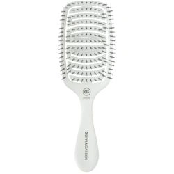 Brosse Essential Care Flex pour cheveux fins Ice White Olivia Garden