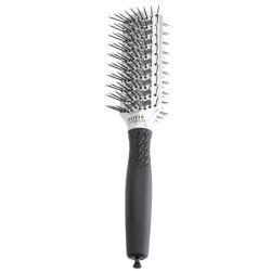 Brosse Essential Style Double Tunnel Nylon argent Olivia Garden