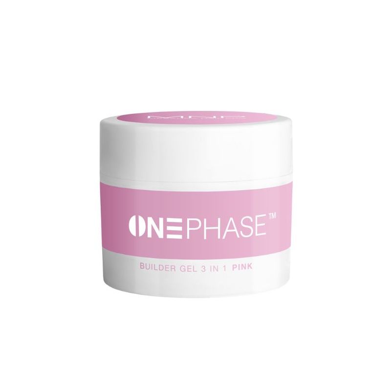 Gel de construction rose One Phase 3 en 1 MNP 50G