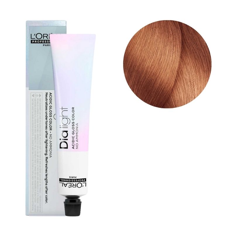 Coloration Dia light Mermaids 8.24 Blond Clair Irisé Cuivré L'Oréal Professionnel 50ml