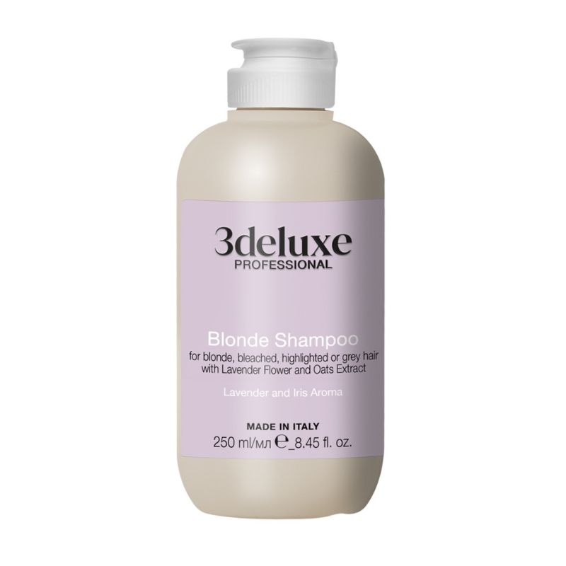 Shampooing cheveux blond et méchés 3Deluxe 250ml