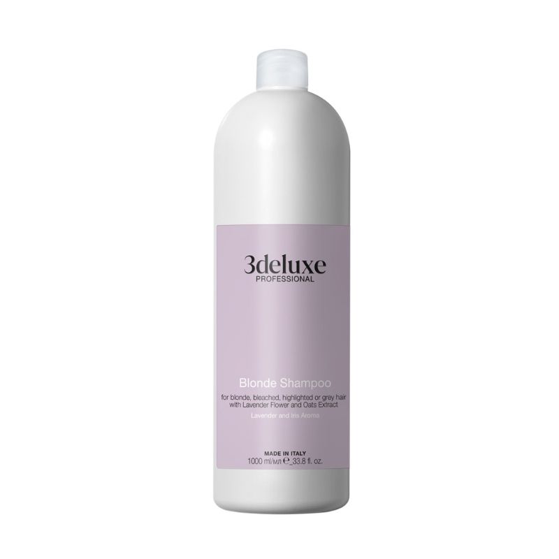 Shampoing cheveux blond et méchés 3Deluxe 1L