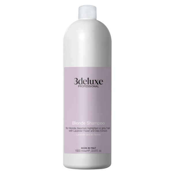Shampoing cheveux blond et méchés 3Deluxe 1L Shampoing cheveux blond et méchés 3Deluxe 1L