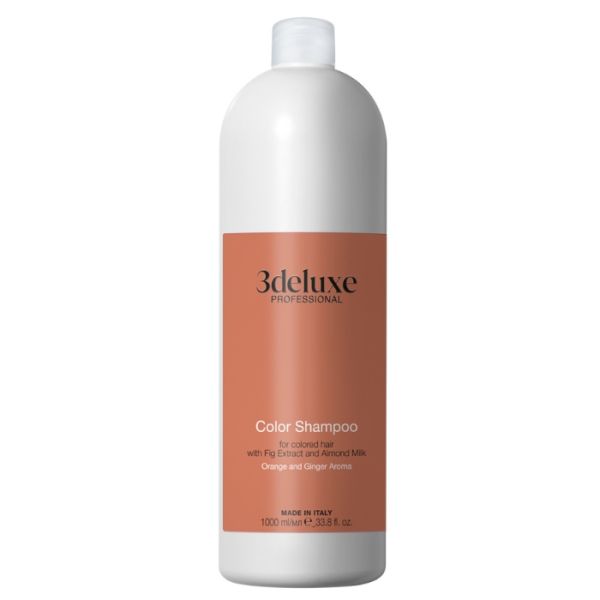 Shampooing cheveux coloré 3Deluxe 1L Shampooing cheveux coloré 3Deluxe 1L