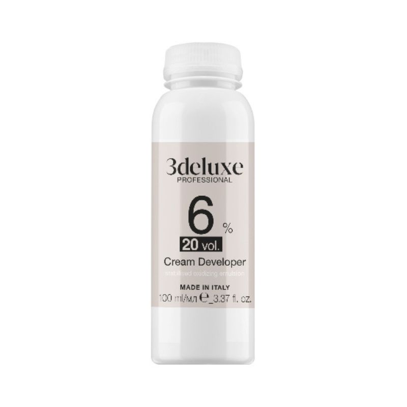 Oxydant crème 20vol 6%  n°1 3Deluxe 100ml