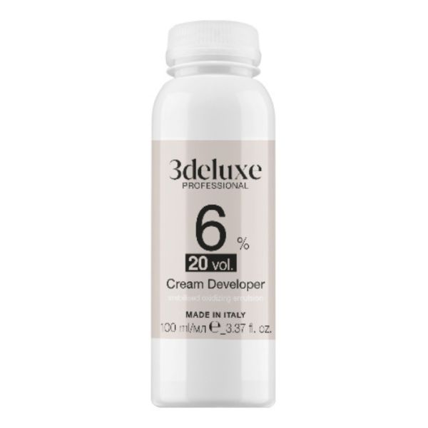 Oxydant crème 20vol 6% n°1 3Deluxe 100ml Oxydant crème 20vol 6% n°1 3Deluxe 100ml