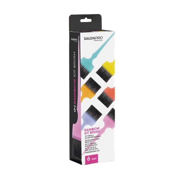 6 pinceaux de colorations