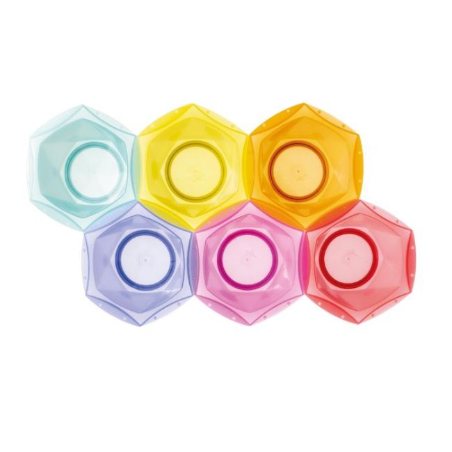 6 bols de colorations