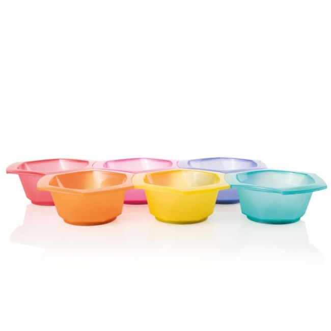 6 bols de colorations