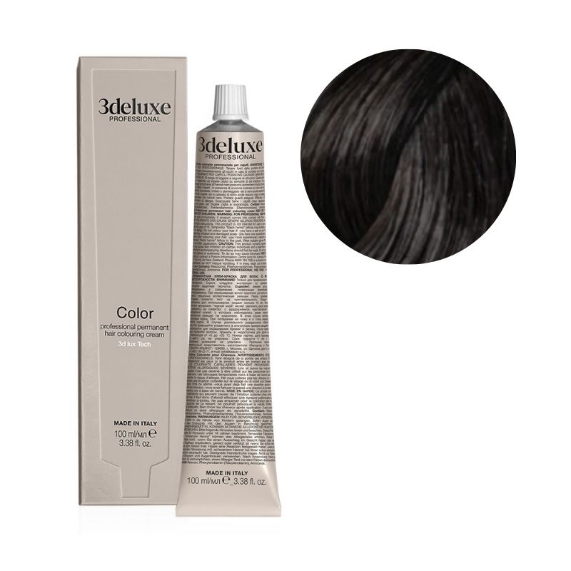 Coloration 4.1 chatain cendré 3Deluxe 100ml