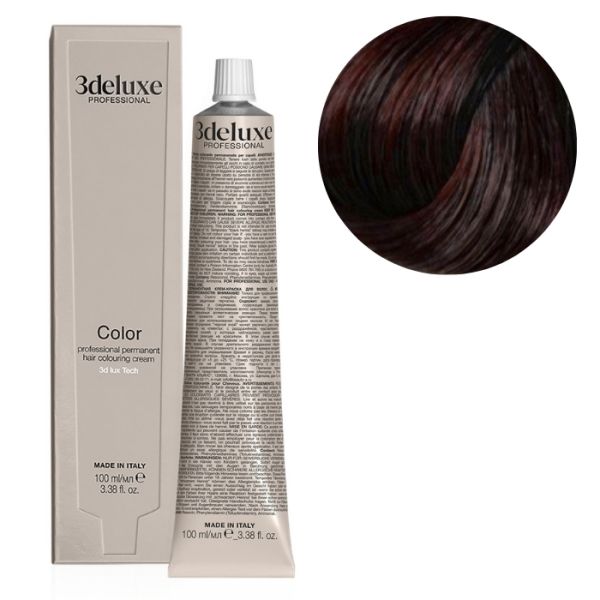 Coloration 4.52 chatain chocolat acajou 3Deluxe 100ml Coloration 4.52 chatain chocolat acajou 3Deluxe 100ml