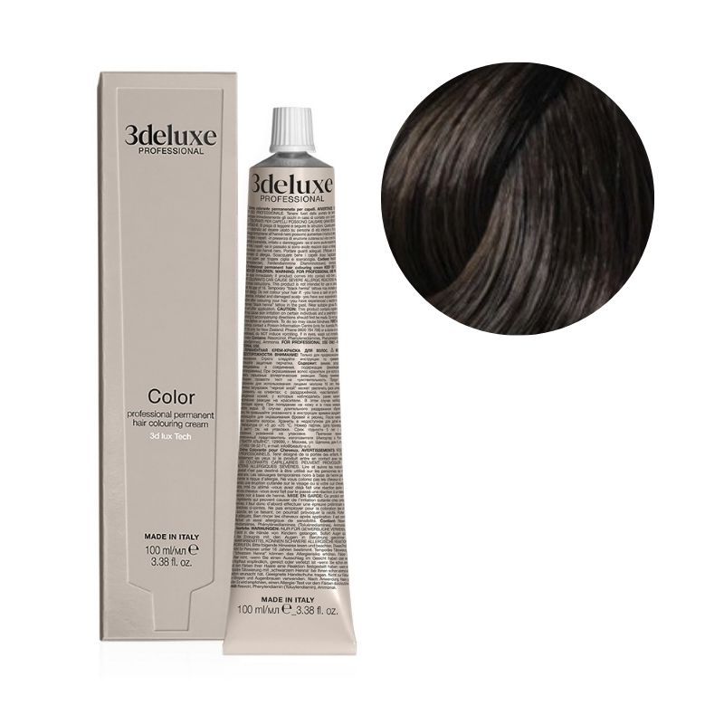 Coloration 5.07 chatain clair froid 3Deluxe 100ml