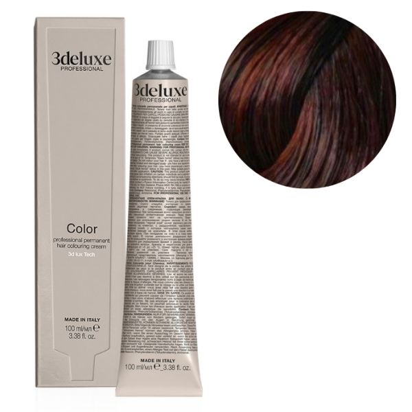 Coloration 5.5 chatain clair acajou 3Deluxe 100ml Coloration 5.5 chatain clair acajou 3Deluxe 100ml