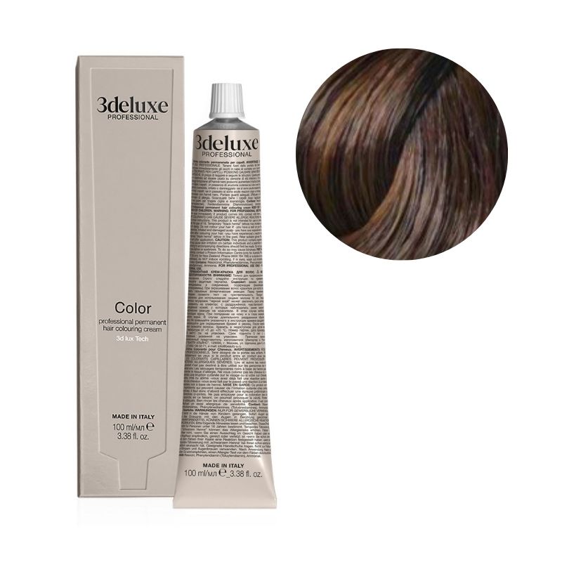 Coloration 6.07 blond fonce froid 3Deluxe 100ml
