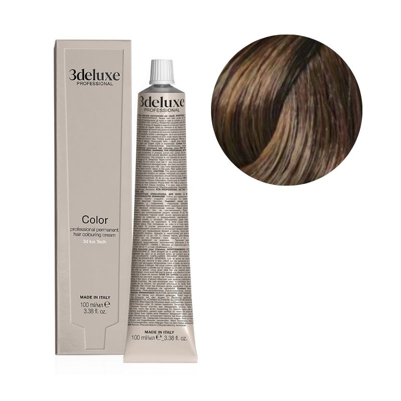 Coloration 6.31 blond fonce dore cendré 3Deluxe 100ml
