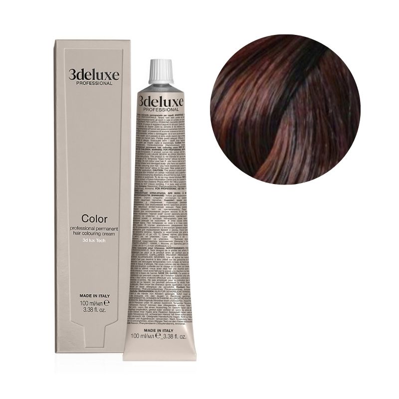 Coloration 6.4 blond fonce cuivre 3Deluxe 100ml