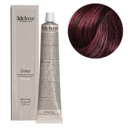 Coloration 6.52 blond fonce chocolat acajou 3Deluxe 100ml