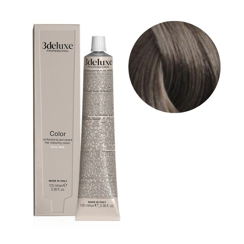 Coloration 7.1 blond cendré 3Deluxe 100ml