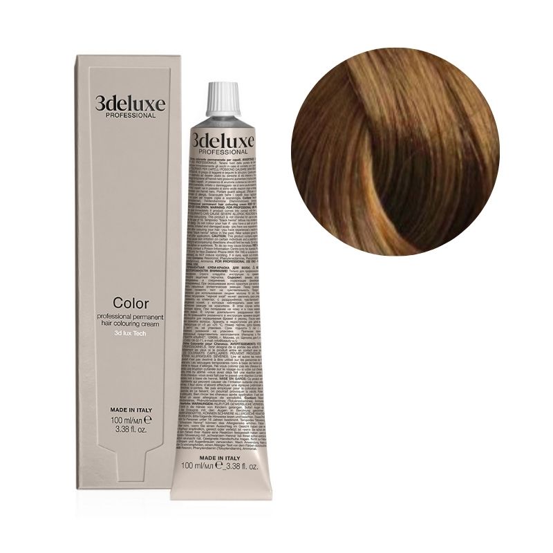 Coloration 7.31 blond dore cendré 3Deluxe 100ml