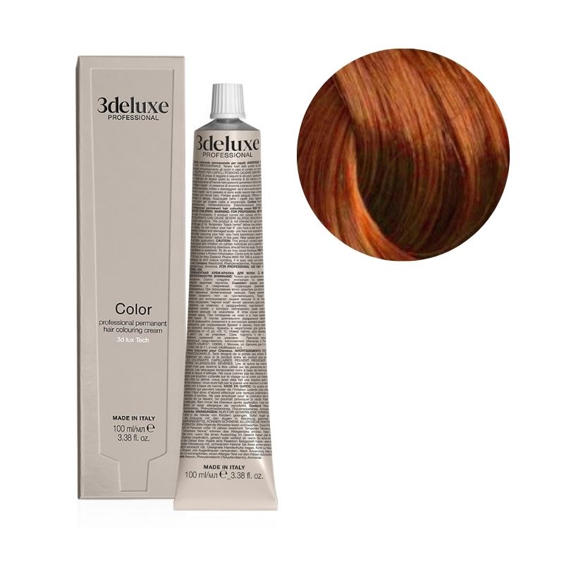 Coloration 7.4 blond cuivre 3Deluxe 100ml