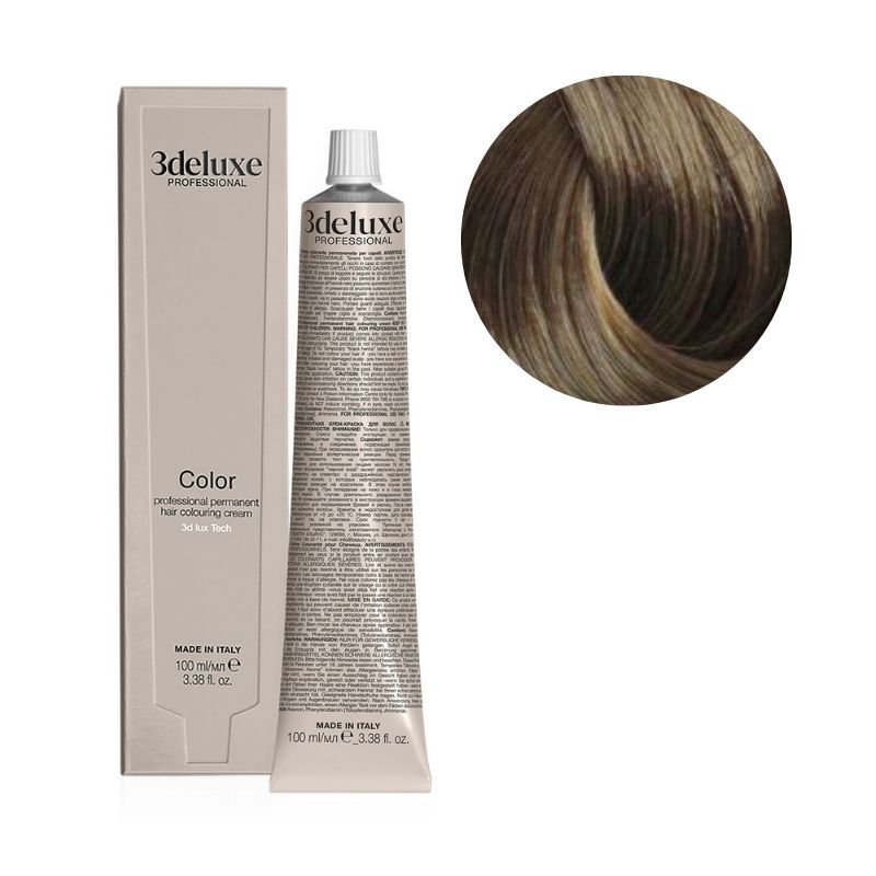 Coloration 8.0 blonc clair 3Deluxe 100ml