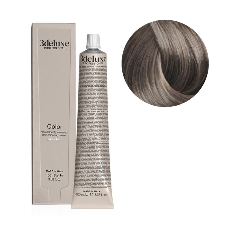 Coloration 8.07 blond clair froid 3Deluxe 100ml