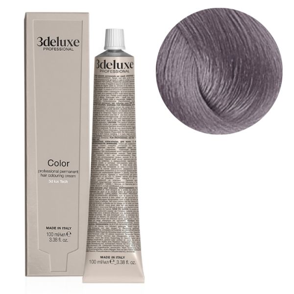 Coloration 8.11 blond clair cendré intense 3Deluxe 100ml
