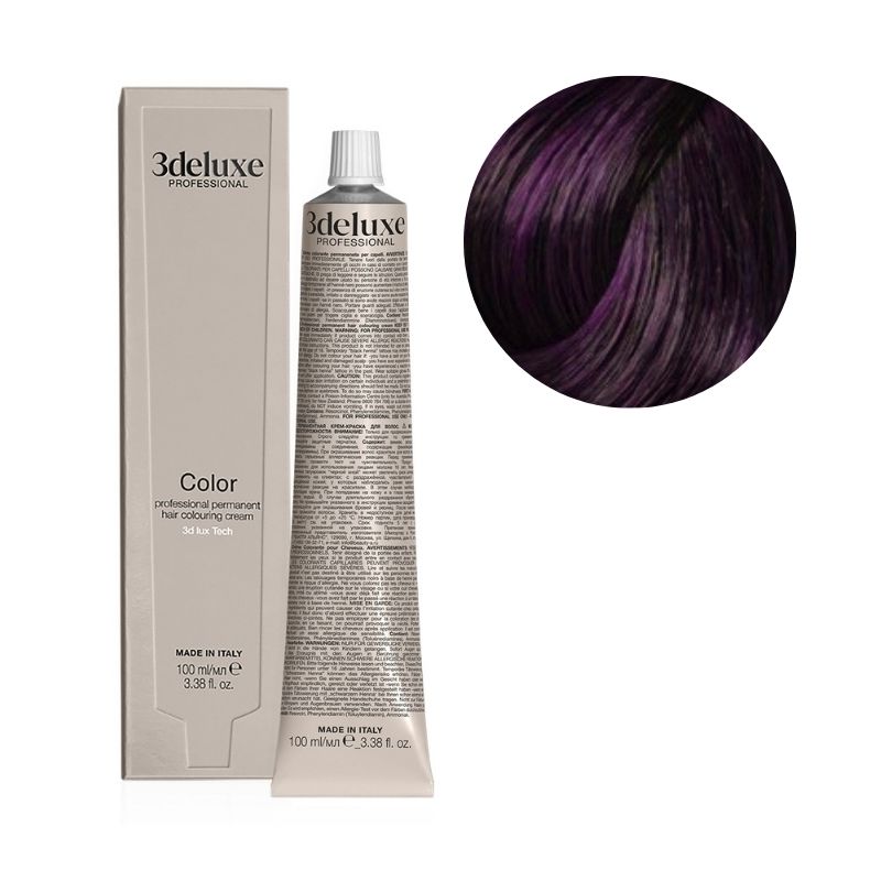 Coloration 8.12 blond clair cendré irise 3Deluxe 100ml