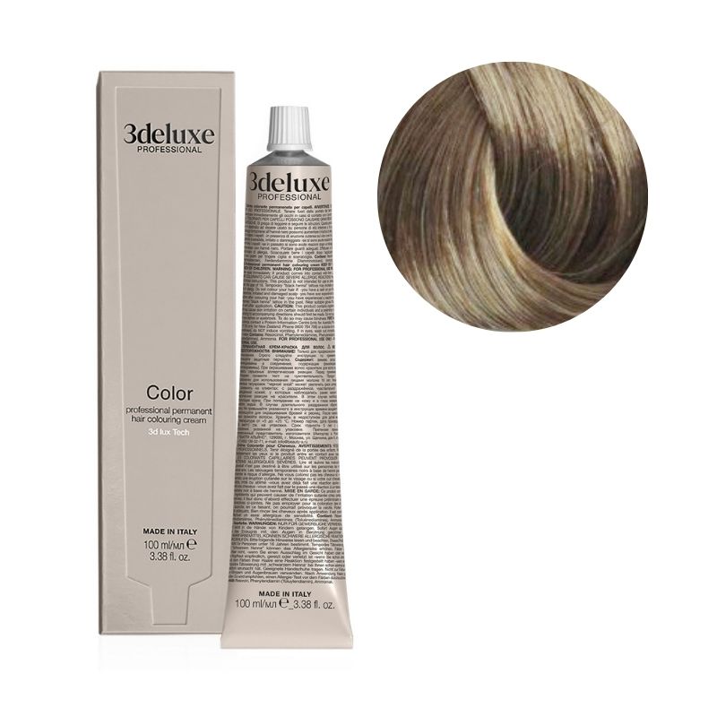 Coloration 8.8 blond clair marron 3Deluxe 100ml