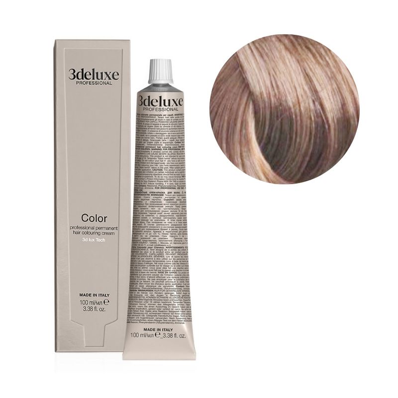 Coloration 9.00 blond tres clair intense 3Deluxe 100ml