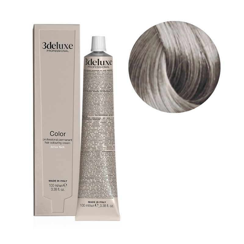 Coloration 9.1 blond tres clair cendré 3Deluxe 100ml