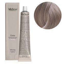 Coloration 9.11 blond tres clair cendré intense 3Deluxe 100ml