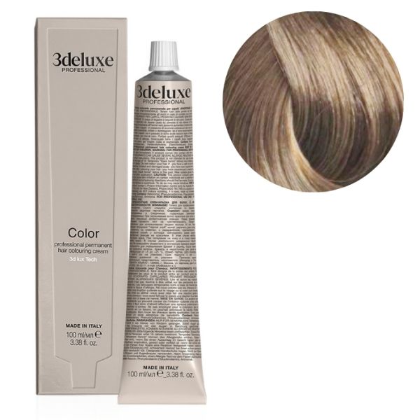 Coloration 9.12 blond tres clair cendré irise 3Deluxe 100ml Coloration 9.12 blond tres clair cendré irise 3Deluxe 100ml