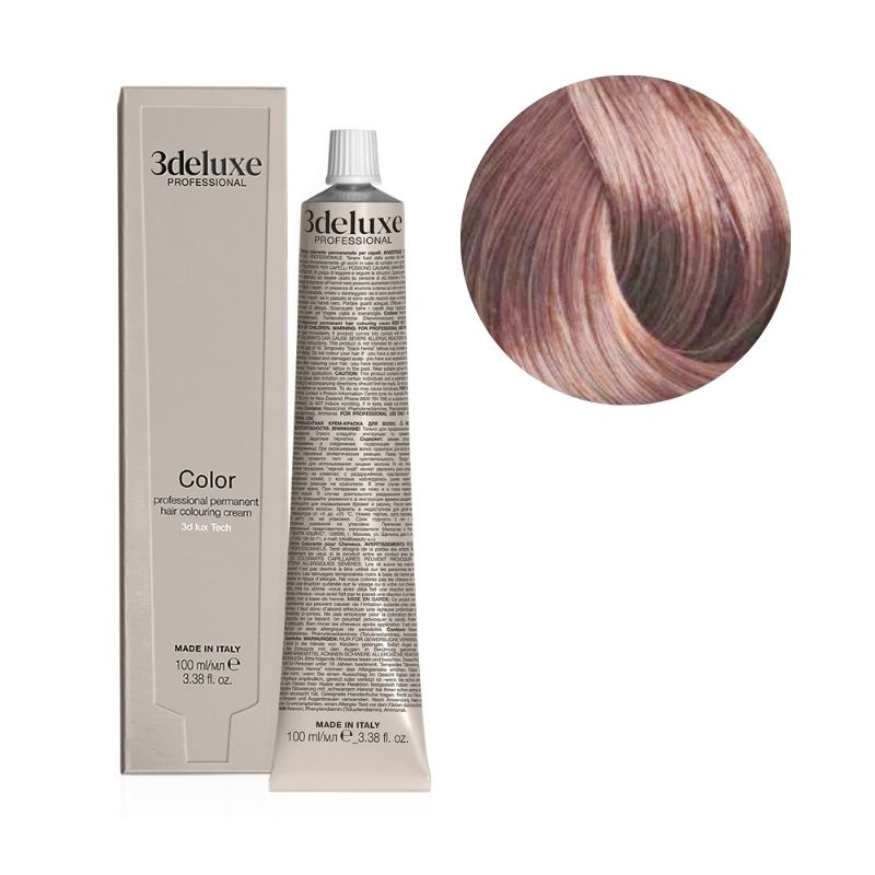 Coloration 9.21 blond tres clair irise cendré 3Deluxe 100ml