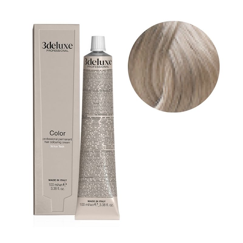 Coloration 10.02 blond platine perle 3Deluxe 100ml
