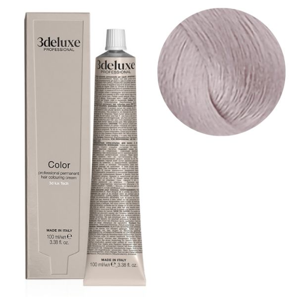 Coloration 10.021 blond platine perle cendré 3Deluxe 100ml