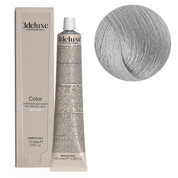 Coloration 10.1 blond tres tres clair cendré 3Deluxe 100ml Coloration 10.1 blond tres tres clair cendré 3Deluxe 100ml